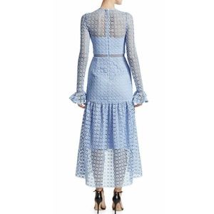 ml monique lhuillier claire lace dress